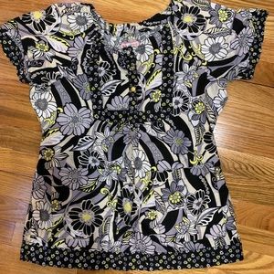 Koi Scrub Top
